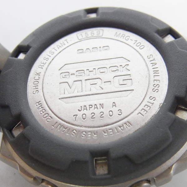実際に弊社で買取させて頂いたG-SHOCK/Gショック MR-G 初代モデル MRG-100-1【動作未確認】の画像 3枚目