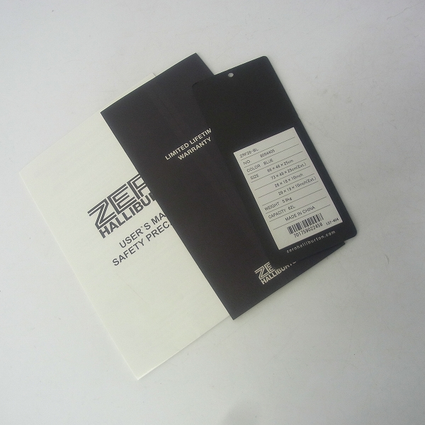 実際に弊社で買取させて頂いたZEROHALLIBURTON/ゼロハリバートン ZRP-F II Trolley 26inch スーツケース/80544-05/62Lの画像 6枚目