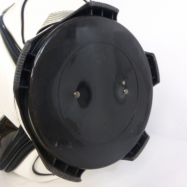 実際に弊社で買取させて頂いた★TaylorMade/テーラーメイド 4分割キャディバッグ CBG582 ホワイト/ブラックの画像 8枚目