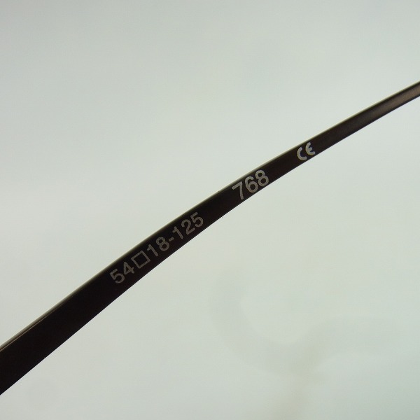 実際に弊社で買取させて頂いたLess Than Human/レスザンヒューマン 度入り メガネ/眼鏡 SSRI-768の画像 4枚目