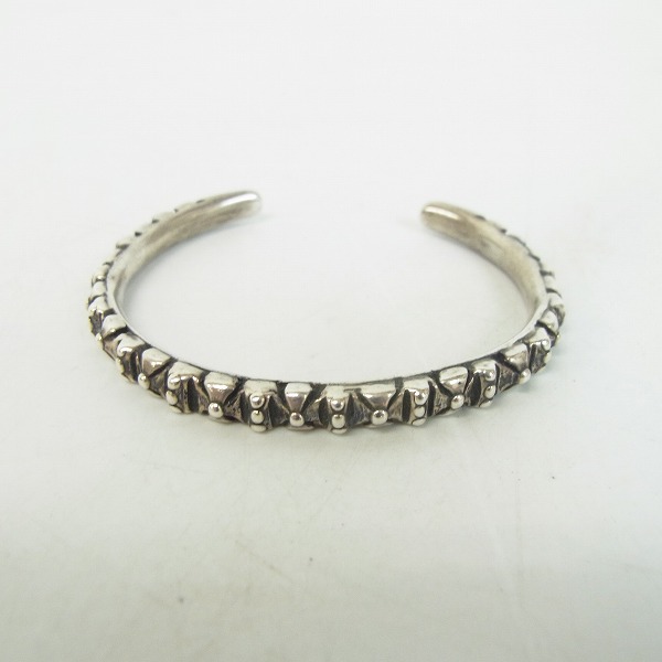 実際に弊社で買取させて頂いたTRAVIS WALKER/トラヴィスワーカー ダブルクロス フォーミーバングル/ブレスレットの画像 1枚目