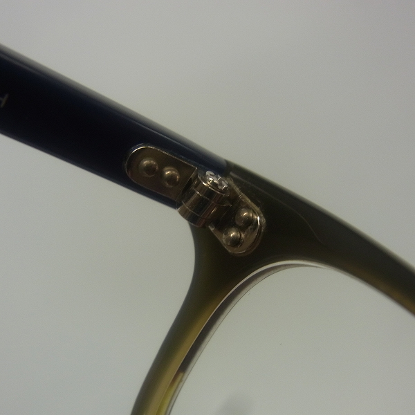 実際に弊社で買取させて頂いたOLIVER PEOPLES/オリバーピープルズ James-J NVH フルリム 眼鏡フレーム/メガネフレーム の画像 5枚目