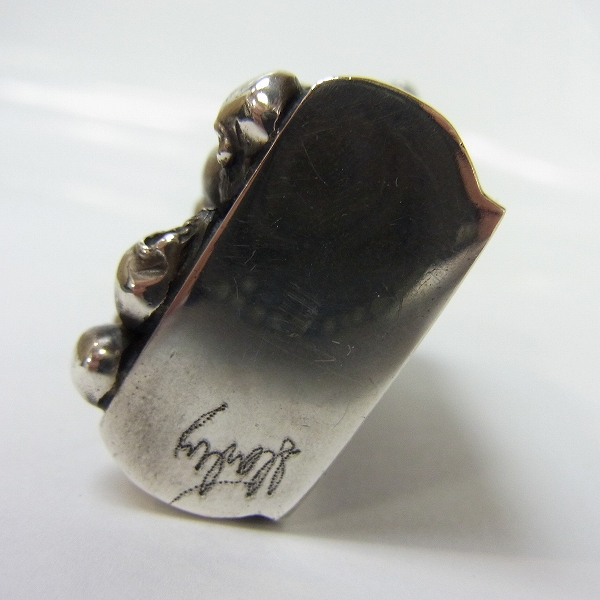 実際に弊社で買取させて頂いたSTANLEY GUESS/スタンリーゲス マルチスカル/ウッドインレイ スリム ジッポーの画像 4枚目