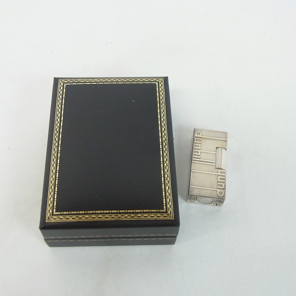実際に弊社で買取させて頂いたdunhill/ダンヒル サイドローラーガスライター シルバーの画像 4枚目