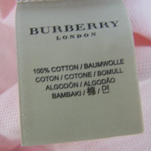 実際に弊社で買取させて頂いたBURBERRY LONDON/バーバリーロンドン ポロシャツ/Sの画像 3枚目