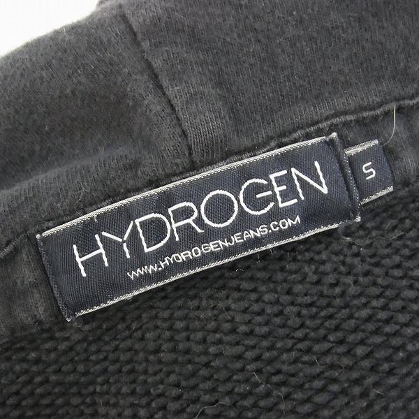 実際に弊社で買取させて頂いたHYDROGEN/ハイドロゲン パイレーツスカル ジップアップパーカー/Sの画像 2枚目