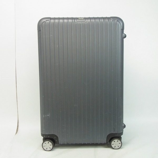 実際に弊社で買取させて頂いたRIMOWA/リモワ SALSA/サルサ 四輪マルチホイール/キャリー 86L マットグレー 810.70