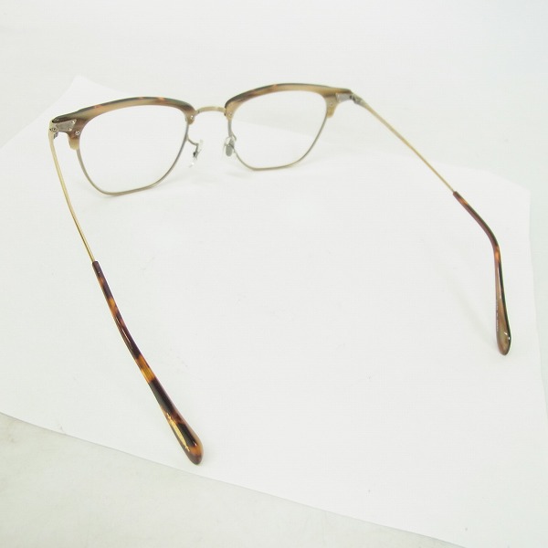 実際に弊社で買取させて頂いたOLIVER PEOPLES/オリバーピープルズ BANKS/バンクス メガネフレーム デミ柄の画像 1枚目