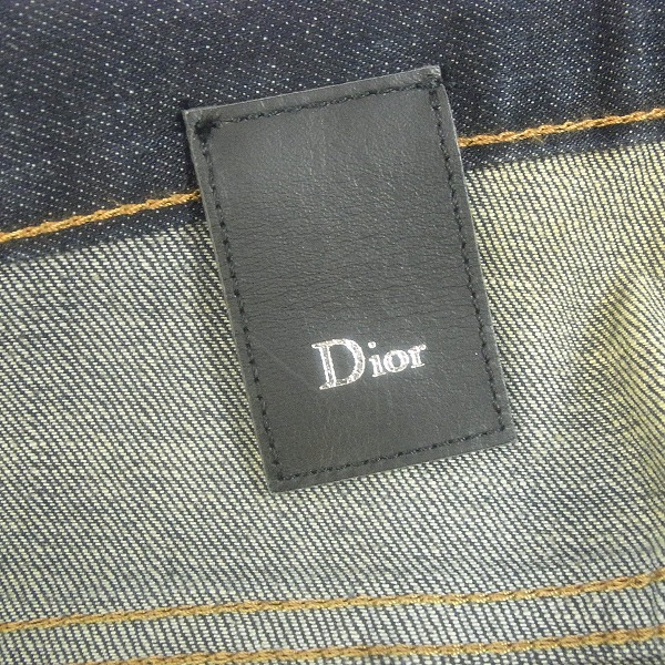 実際に弊社で買取させて頂いたDIOR HOMME/ディオールオム 10AW アンダーマイトラックデニム 0H31J1081600/30の画像 3枚目