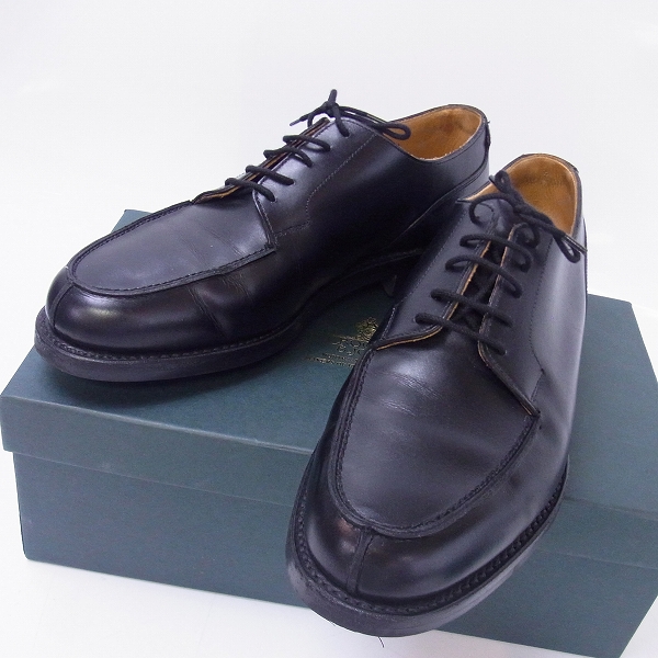 実際に弊社で買取させて頂いたCROCKETT&JONES/クロケット＆ジョーンズ  MORETON/モールトン Uチップレザーシューズ/7E