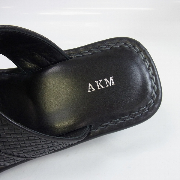 実際に弊社で買取させて頂いたAKM/エーケーエム 16SM VIBRAM LEATHER THUMB SANDAL/レザーサンダル G045/1の画像 4枚目