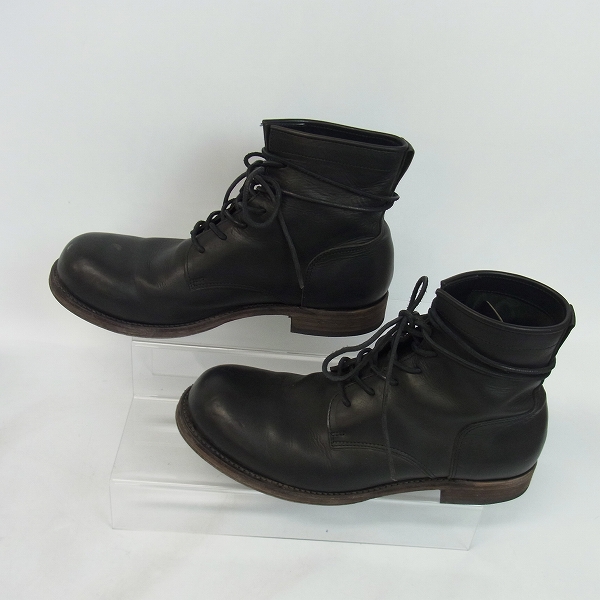 実際に弊社で買取させて頂いたATTACHMENT/アタッチメント kazuyuki kumagai 別注 GUIDI VITTELO FIORE ブーツ KA62-101/42の画像 3枚目