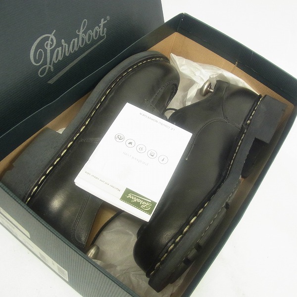 実際に弊社で買取させて頂いたParaboot/パラブーツ CHAMBORD/シャンボード レザーシューズ 8の画像 8枚目