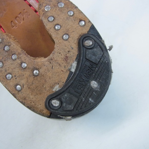 実際に弊社で買取させて頂いたHIROMU TAKAHARA/ヒロムタカハラ ドレス/バターナイフシューズ/40 1/2の画像 8枚目