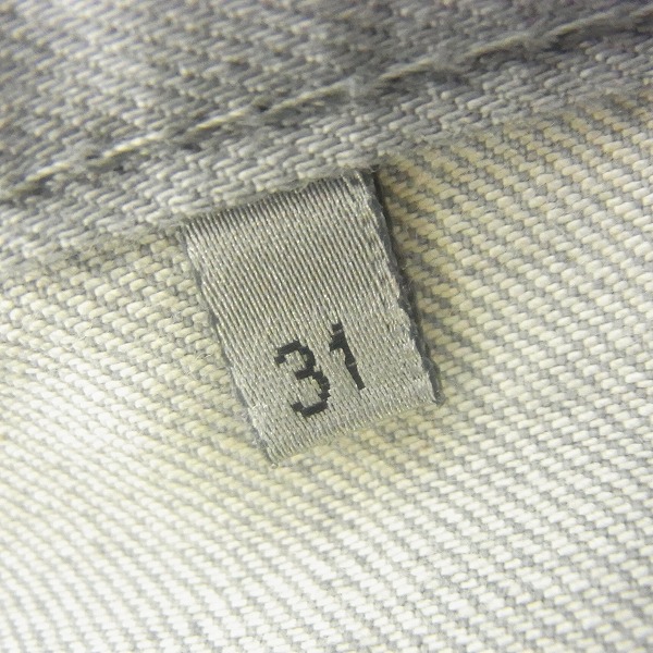 実際に弊社で買取させて頂いたDIOR HOMME/ディオールオム 10SS ペイント加工デニム 0E31J2221413/31の画像 4枚目