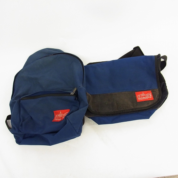 実際に弊社で買取させて頂いたManhattan Portage/マンハッタンポーテージ バックパック/メッセンジャーバッグ 2点セット