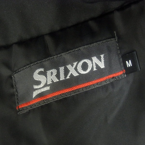 実際に弊社で買取させて頂いたSRIXON/スリクソン 中綿/トレーニングジャケット/パンツ セットアップ/Mの画像 2枚目