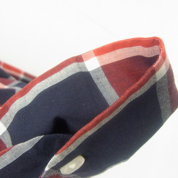 実際に弊社で買取させて頂いた【17SS】SOPHNET/ソフネット STAR STUDS REGULAR COLLAR CHECK SHIRT/チェックシャツ Lの画像 5枚目