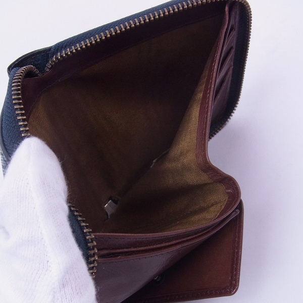 実際に弊社で買取させて頂いたDRIES VAN NOTEN/ドリスヴァンノッテン ペイズリー柄 二つ折り財布の画像 8枚目