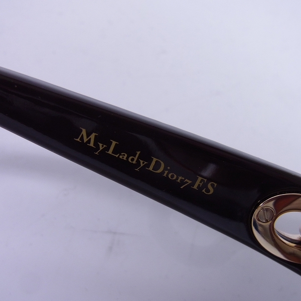 実際に弊社で買取させて頂いたChristian Dior/クリスチャン ディオール サングラス/アイウェア MY LADY DIOR 7 FS VVRJDの画像 6枚目