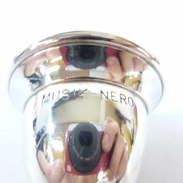 実際に弊社で買取させて頂いた【詳細不明】Bruno Tilz/ブルーノ・ティルツ  Spezial T2 MUSIK-NERO チューバ用マウスピース レザーケース付きの画像 3枚目