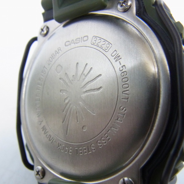 実際に弊社で買取させて頂いたG-SHOCK/Gショック×MIHARA YASUHIRO/ミハラヤスヒロ コラボ/クォーツ腕時計 DW-5600VTの画像 3枚目