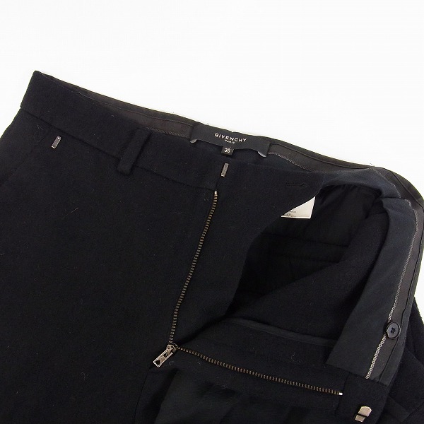 実際に弊社で買取させて頂いたGIVENCHY/ジバンシィ 10AW ウール ハーフパンツ 10F 5005 107/36の画像 2枚目