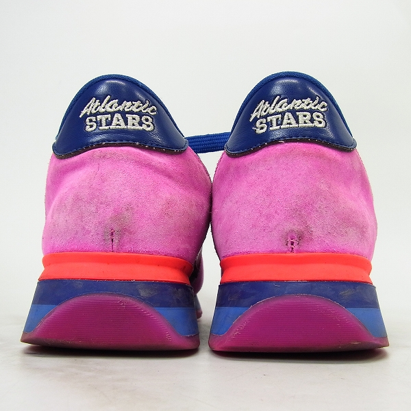 実際に弊社で買取させて頂いたAtlantic STARS/アトランティックスターズ ANTARES GAN-32B スニーカー ピンク IBC-25FF/42の画像 1枚目