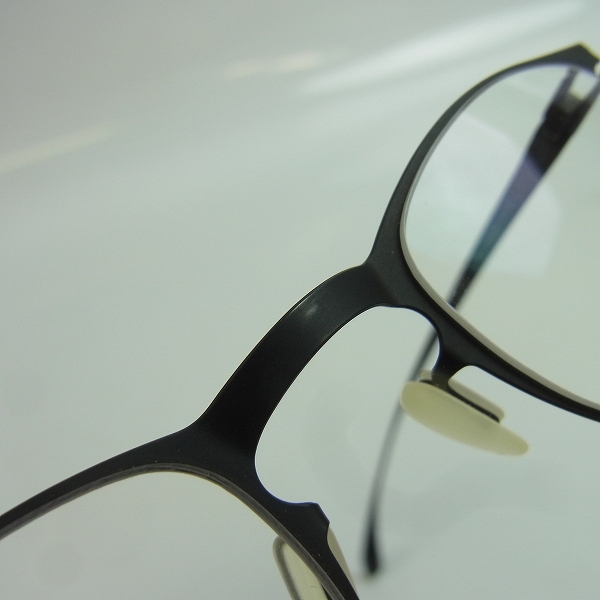 実際に弊社で買取させて頂いたMYKITA/マイキータ DECADES HENRY/ヘンリー ボストン型 メガネフレーム ブラックの画像 8枚目