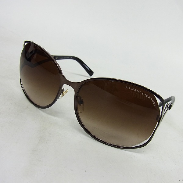 実際に弊社で買取させて頂いたARMANI EXCHANGE/アルマーニエクスチェンジ サングラス AX2009S/6033/13 茶