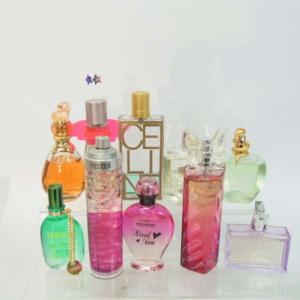 実際に弊社で買取させて頂いたFIORUCCI/フィオルッチ CELINE/セリーヌ JEANNE ARTHES/ジャンヌ・アルテス 他 香水 10点セット