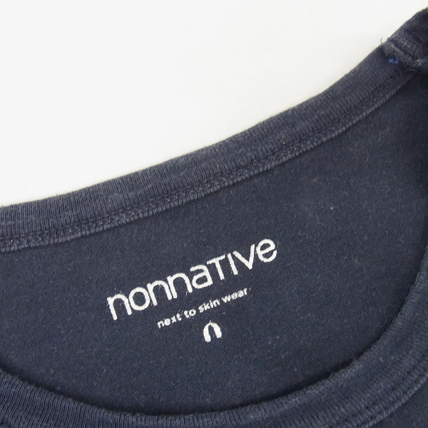 実際に弊社で買取させて頂いたNONNATIVE/ノンネイティブ 胸ポケット無地Tシャツ/カットソー/0/2点セットの画像 2枚目