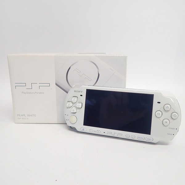 実際に弊社で買取させて頂いた【難有】SONY/ソニー PSP-300 パールホワイト  本体