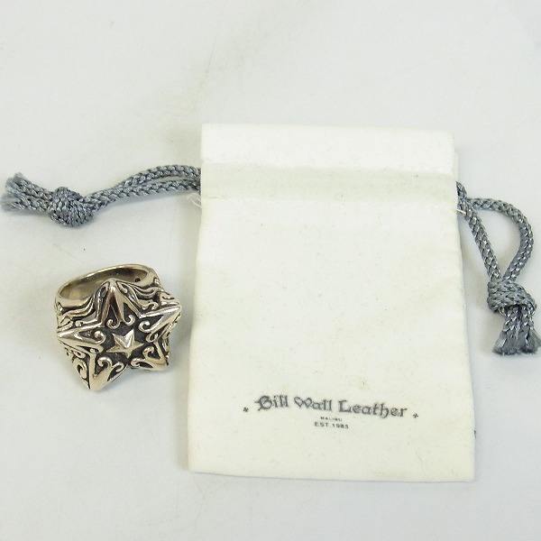 ビルウォールレザー BEAMS限定 スターリング Bill Wall Leather / スター リング BEAMS EXCLUSIVE（リング）｜BILL