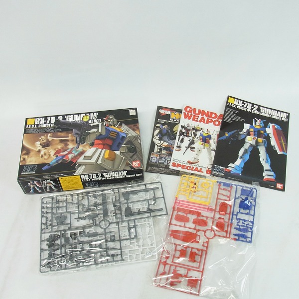 実際に弊社で買取させて頂いたBANDAI  機動戦士ガンダム RX-78-2/V作戦 MSN-02 ジオング 1/144 ガンプラ 2点セットの画像 2枚目