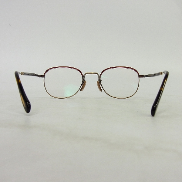 実際に弊社で買取させて頂いたOLIVER PEOPLES/オリバーピープルズ コンビネーションフレーム Dove AG/WNの画像 5枚目