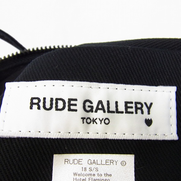 実際に弊社で買取させて頂いたRUDE GALLERY/ルードギャラリー 18SS エプロンバッグ/ショルダーバッグの画像 5枚目