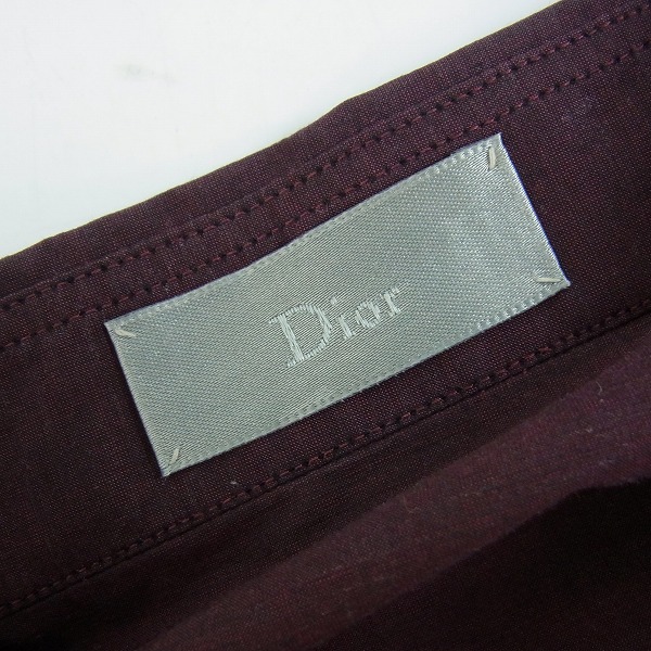 実際に弊社で買取させて頂いたDIOR HOMME/ディオールオム ボタンダウンシャツ/38の画像 2枚目