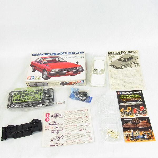 実際に弊社で買取させて頂いたTAMIYA/タミヤ 小鹿製 1/24 ニッサン スカイライン 2000ターボGT-E・S プラモデルの画像 1枚目