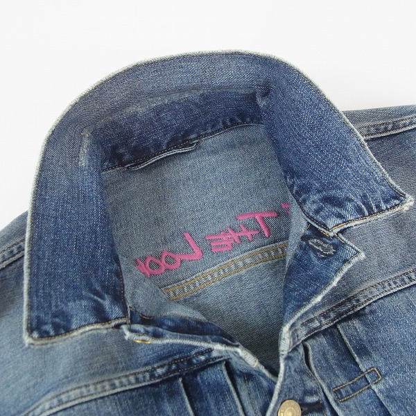 実際に弊社で買取させて頂いたKIM JONES×GU/キムジョーンズ×ジーユー デニムジャケット /Mの画像 2枚目