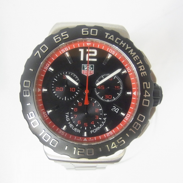 実際に弊社で買取させて頂いたTAG Heuer/タグホイヤー フォーミュラ１ クォーツ/クロノグラフ 腕時計/CAU1116【動作未確認】