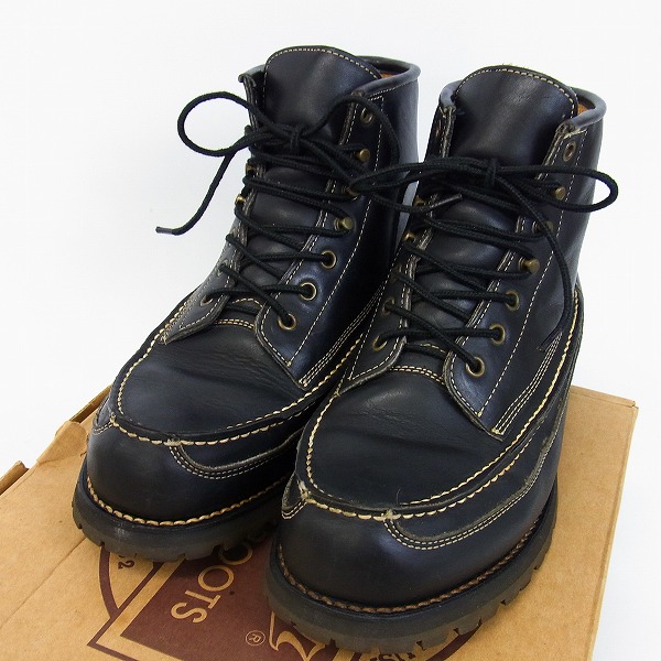 実際に弊社で買取させて頂いたDanner/ダナー USA製 モックトゥ/マウンテンブーツ ブラック/黒 D6210/8