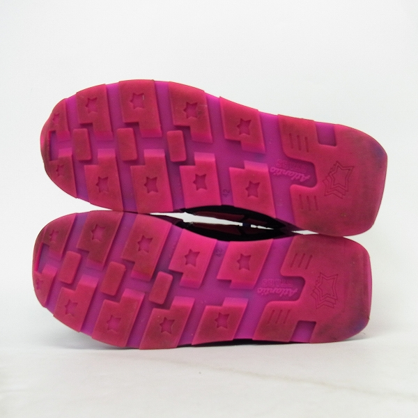 実際に弊社で買取させて頂いたAtlantic STARS/アトランティックスターズ ANTARES GAN-32B スニーカー ピンク IBC-25FF/42の画像 2枚目