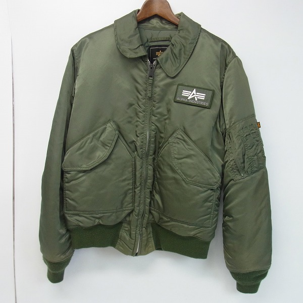 実際に弊社で買取させて頂いたALPHA INDUSTRIES/アルファインダストリーズ フライトジャケット MA-1/L