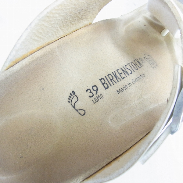 実際に弊社で買取させて頂いたBIRKENSTOCK/ビルケンシュトック RAMSES/ラムゼス サンダル ホワイト/39の画像 4枚目