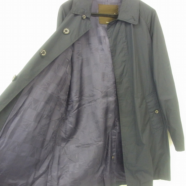 実際に弊社で買取させて頂いたMACINTOSH/マッキントッシュ ステンカラーコート ネイビー/42の画像 2枚目