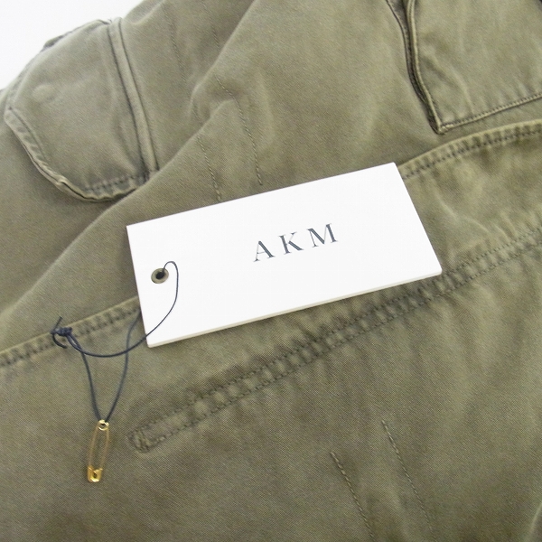 実際に弊社で買取させて頂いたAKM/エイケイエム 17AW ボアライナー付 レリーフダイ M-65 フィールドジャケット/Mの画像 7枚目