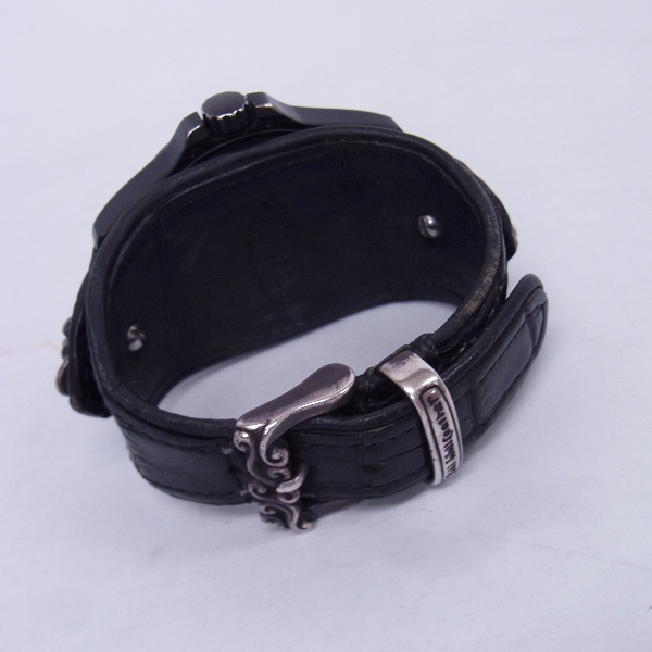 実際に弊社で買取させて頂いたBWL×LUMINOX/ビルウォールレザー×ルミノックス コラボ 3rd アリゲーター 腕時計 の画像 2枚目