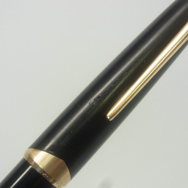 実際に弊社で買取させて頂いたMONTBLANC/モンブラン 万年筆 ブラック×ゴールドの画像 5枚目