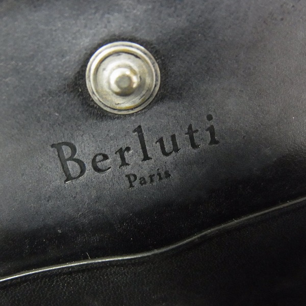 実際に弊社で買取させて頂いたBerluti/ベルルッティ KHAYA/カリグラフィ 財布/コインケースの画像 4枚目